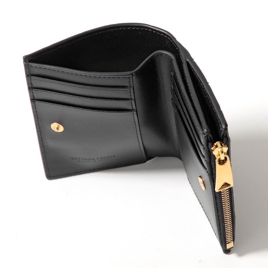 BOTTEGA VENETA ボッテガヴェネタ 二つ折り財布 742330 VCPP3 メンズ クラシック イントレチャート 小銭入れあり 742330VCPP38425の画像