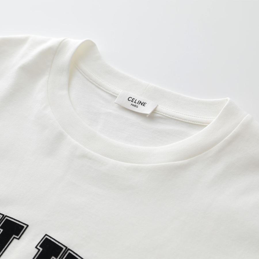 CELINE（セリーヌ） Tシャツ RX0AY671Q.01OB メンズ ルーズ ロゴT