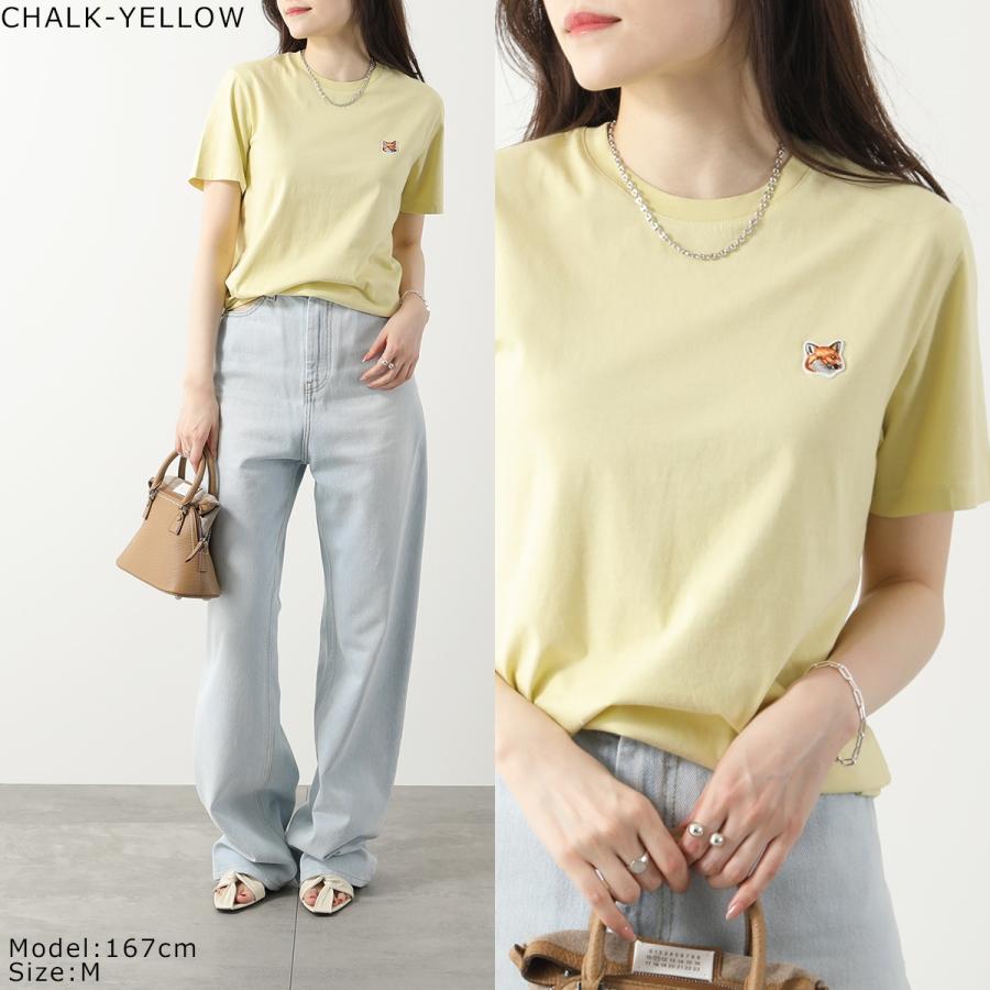 新品》メゾン キツネ Tシャツ　Maison Kitsuné レディースLサイズ MAISON KITSUNE（メゾン キツネ） 半袖 tシャツ メンズ レディース