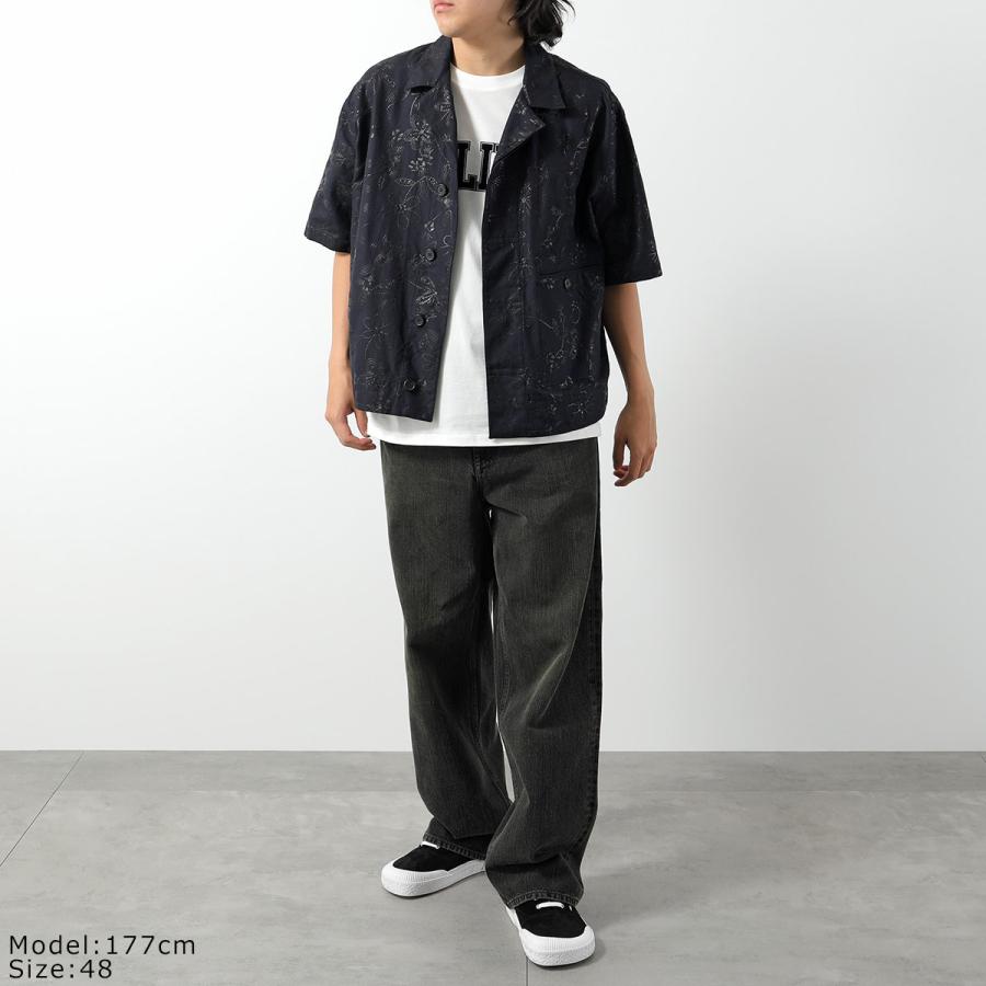 HERMES エルメス 半袖シャツ Fleurs technique short-sleeve