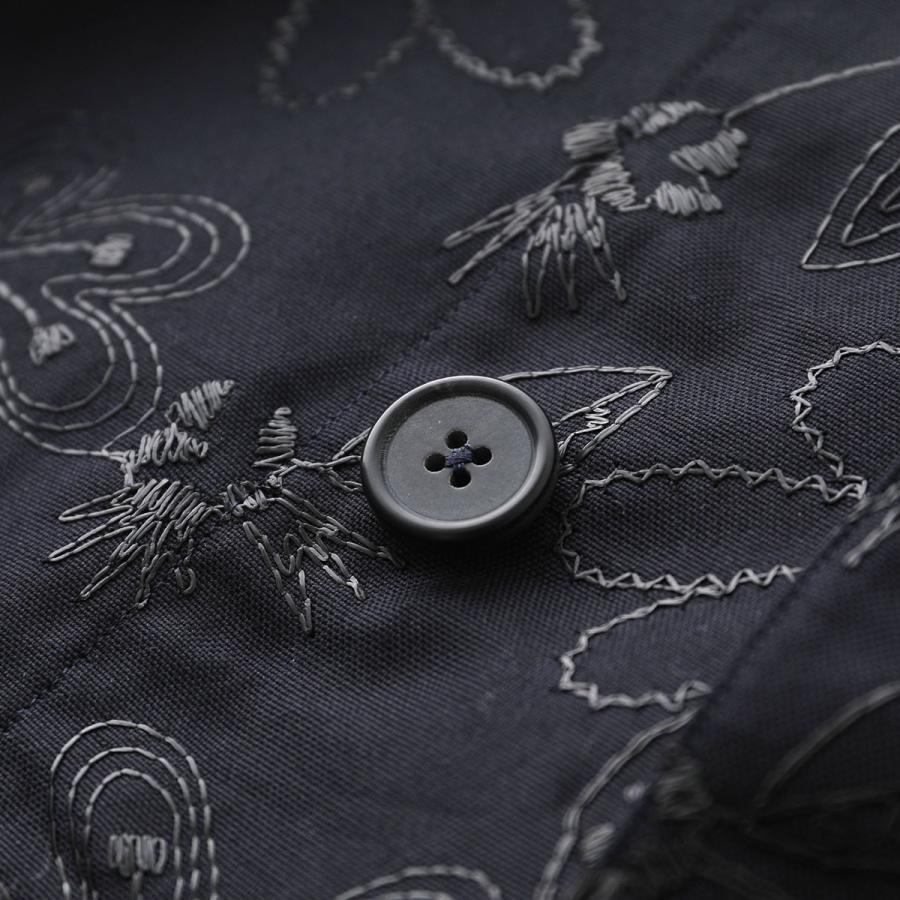 HERMES エルメス 半袖シャツ Fleurs technique short-sleeve