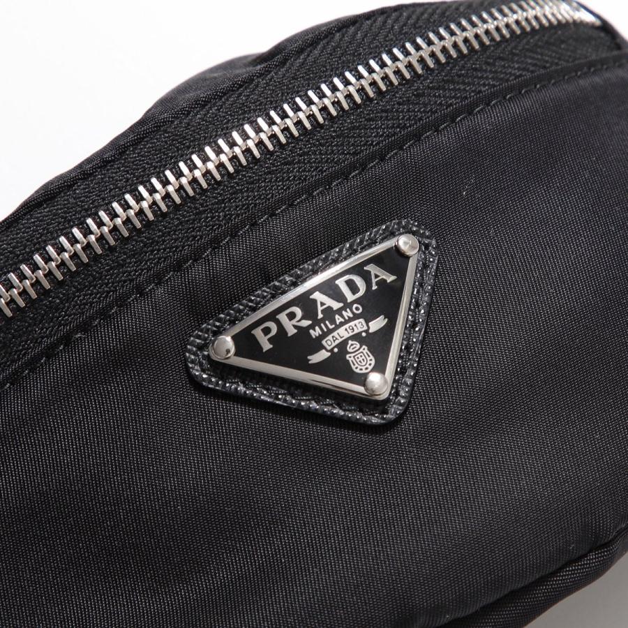 PRADA プラダ ケース 小物 アーム/ブレスレット ブラック 楽天市場】美品 プラダ ロゴプレート レザー ブラック シルバー