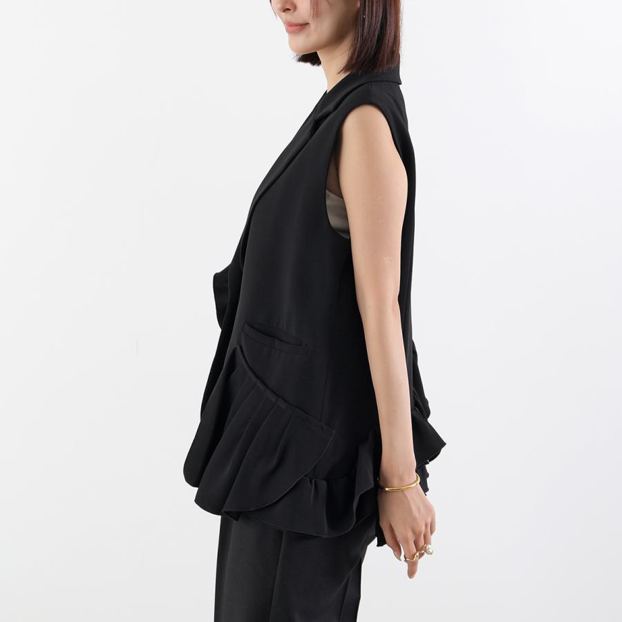 PICCIN ピッチン ベスト 907040 レディース アシンメトリー