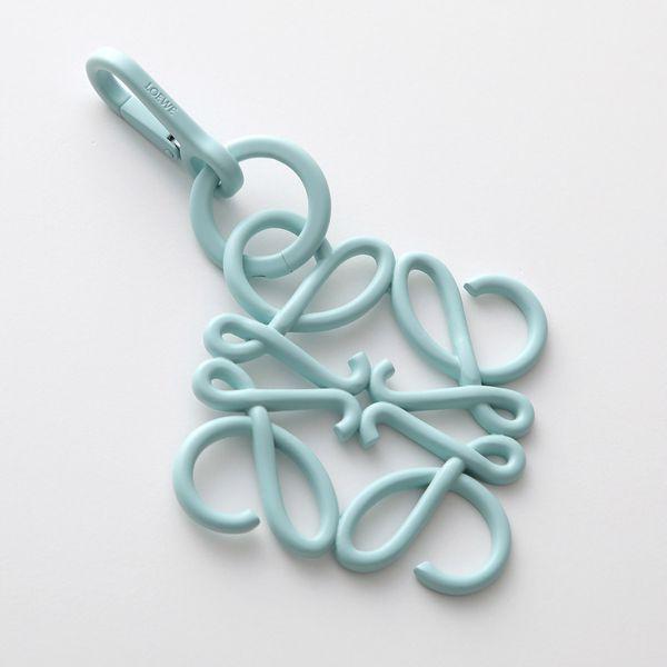 LOEWE アナグラム チャーム ライトブルー LOEWE（ロエベ） バッグチャーム ANAGRAM CHARM アナグラム C821232X10