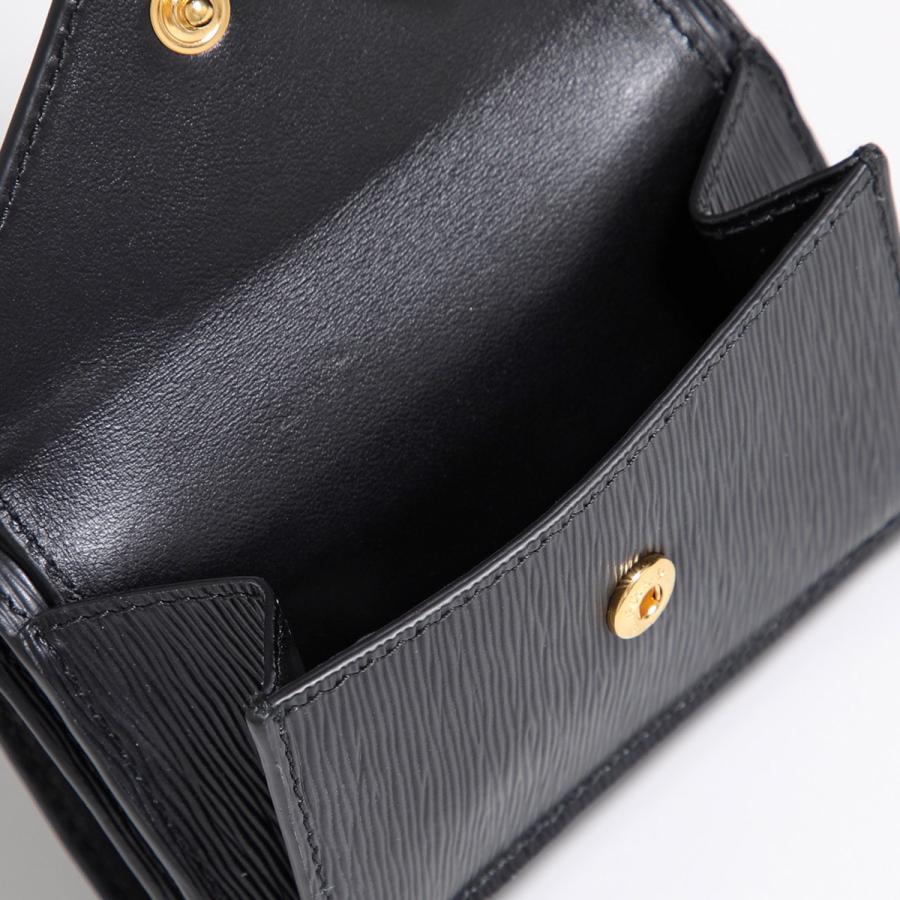 PRADA VITELLO MOVE III 二つ折り財布 ブラック PRADA VITELLO MOVE III 二つ折り財布 ブラック