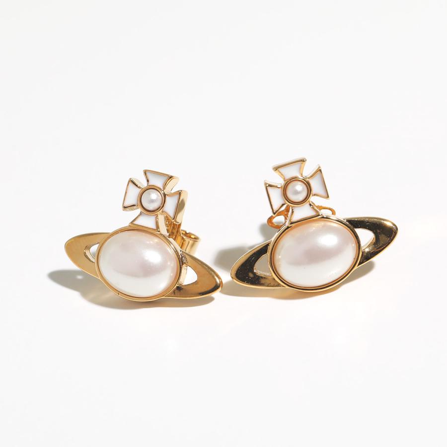 Vivienne Westwood ヴィヴィアンウエストウッド ピアス GABY ギャビー 6201037I 02R963 レディース オーブ パール アクセサリー カラー2色の画像