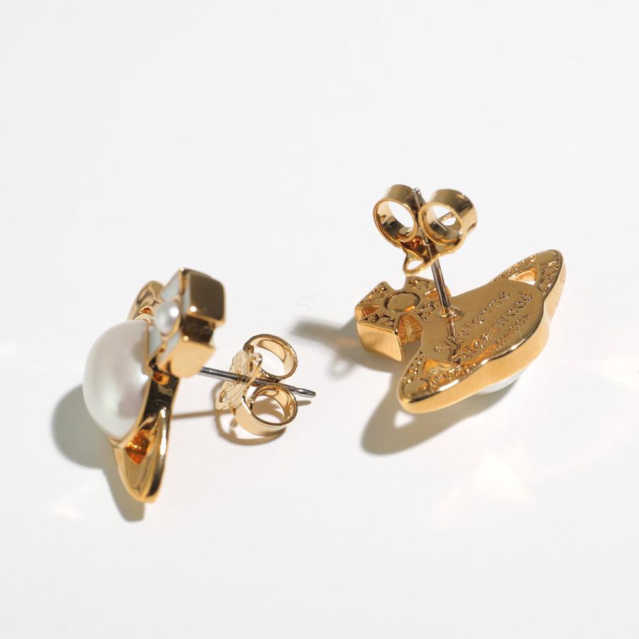 Vivienne Westwood ヴィヴィアンウエストウッド ピアス GABY ギャビー 6201037I 02R963 レディース オーブ パール アクセサリー カラー2色の画像