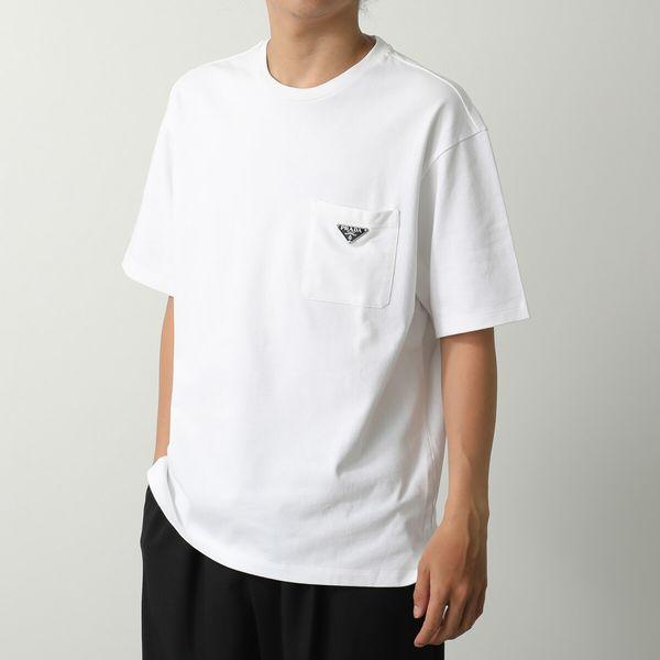 PRADA（プラダ） Tシャツ 3515B 10UP メンズ 半袖 カットソー コットン