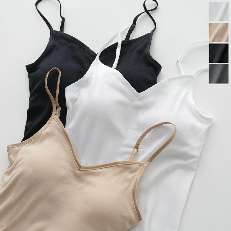 HANRO ハンロ キャミソール 07 1605 UIH501 レディース cotton
