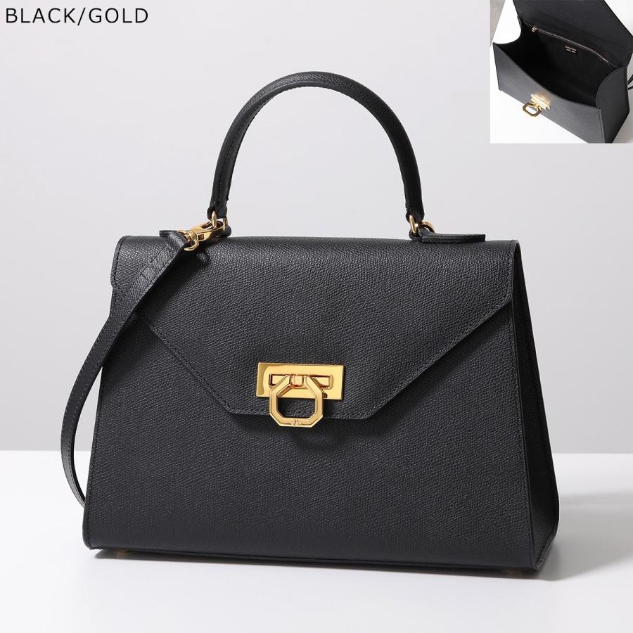 CARBOTTI カルボッティ ハンドバッグ 黒 BLACK ゴールド金具 CARBOTTI（カルボッティ） 【Musee別注】CARBOTTI ハンドバッグ FLAP