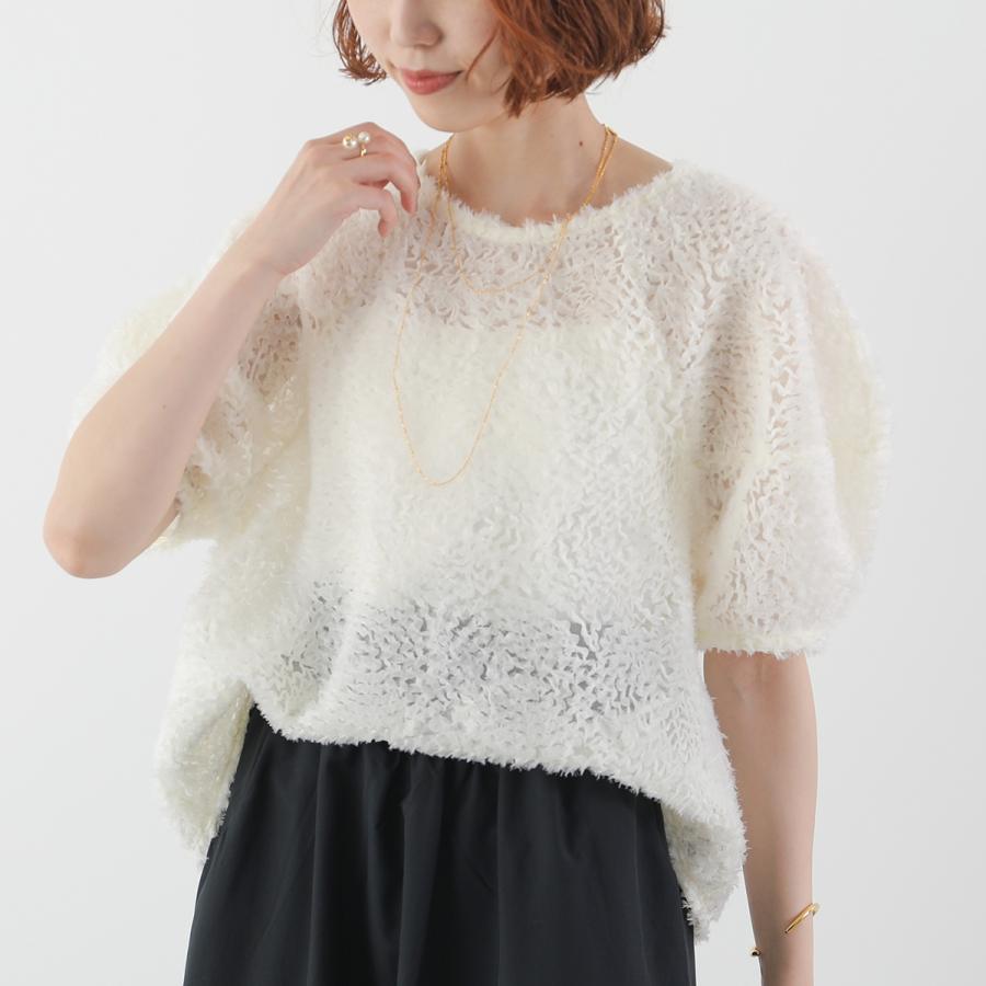 NUS ヌース ブラウス 35526 レディース UZUMAKI チュールランタン