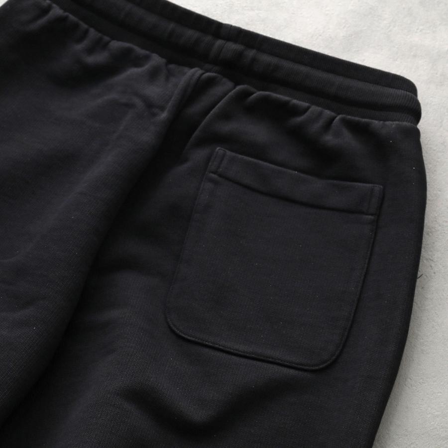 AMI PARIS スウェットパンツ シンプル ブラック AMI PARIS スウェットパンツ シンプル ブラック