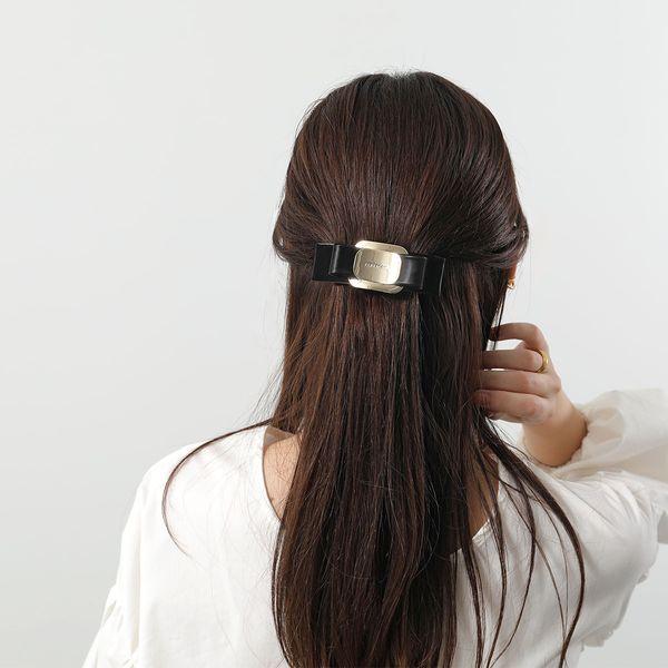 新品未使用　フェラガモ バレッタ 新品、未使用】フェラガモ バレッタ 黒ビジュー 楽天市場】FERRAGAMO