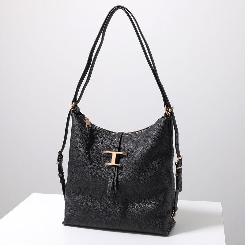 TOD’STタイムレスレザートートバックレディース TOD'S（トッズ） TODS トートバッグ T TIMELESS Tタイムレス