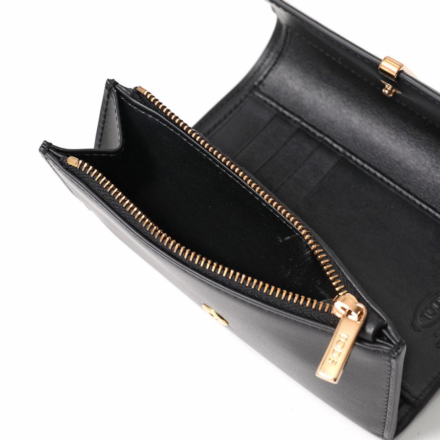 TOD'S TODS トッズ 三つ折り財布 XAWDBMB3300UPP XAWDBMB3300ROR