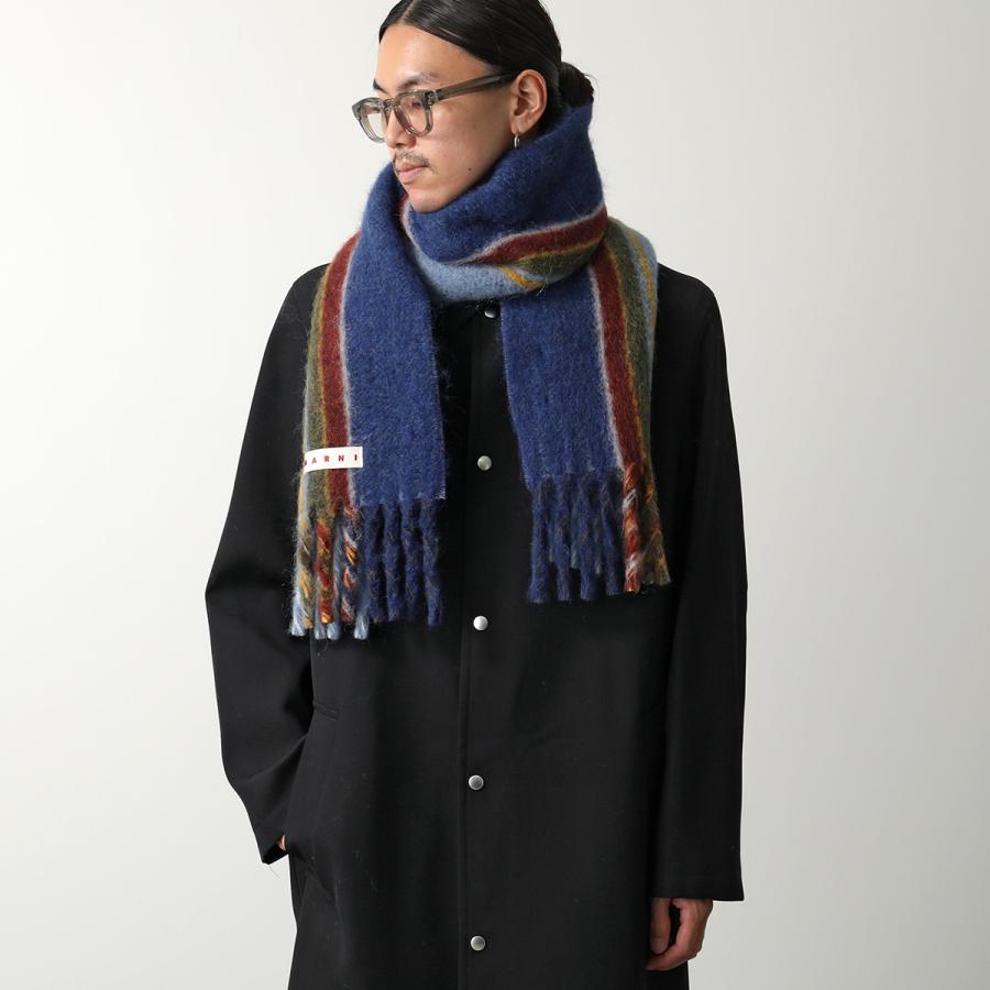 MARNI（マルニ） マフラー SCZC0076Y0 UAW051 メンズ ストライプ