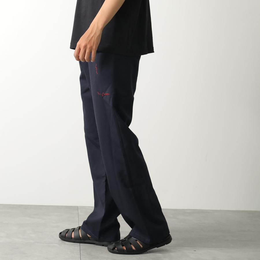 MARNI（マルニ） ウールパンツ PUMU0316SU TW839 メンズ ロゴ 刺繍