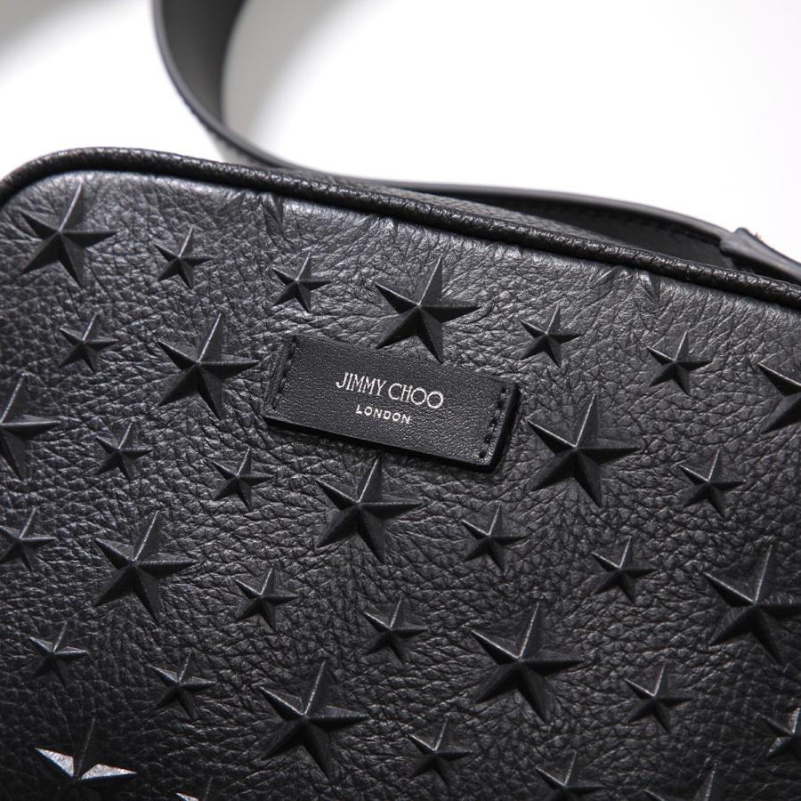 JIMMY CHOO ブラックレザー ショルダーバッグ JIMMY CHOO Jimmy Choo ジミーチュウ ショルダーバッグ BOX