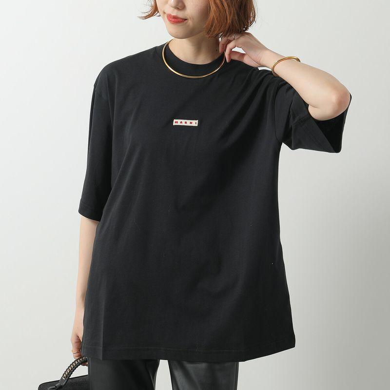 【新品未使用】MARNI マルニ Tシャツ MARNI/マルニ_Women通販 | ロゴTシャツ【送料無料】【店頭受取可能