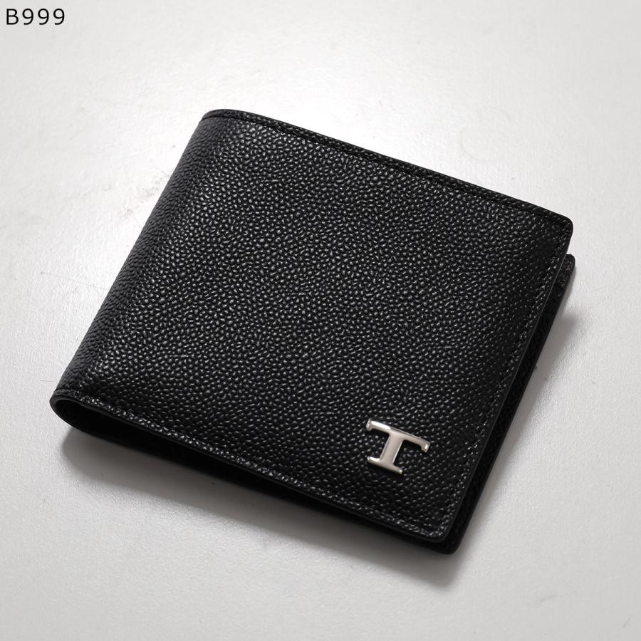 TOD'S（トッズ） TODS 二つ折り財布 T TIMELESS Tタイムレス