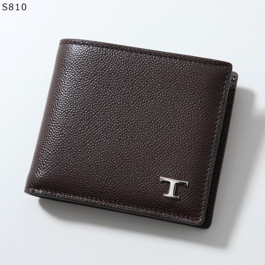 TOD'S（トッズ） TODS 二つ折り財布 T TIMELESS Tタイムレス