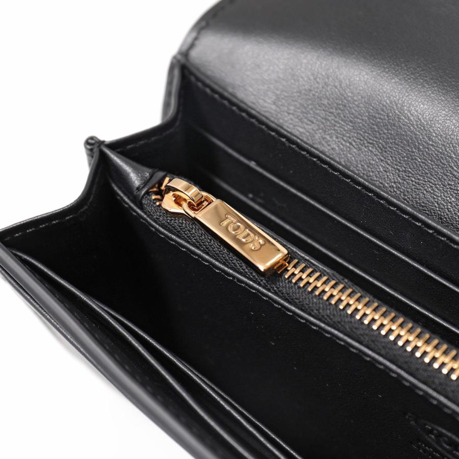 TOD'S TODS トッズ 二つ折り長財布 XAWDBMB0400UPP