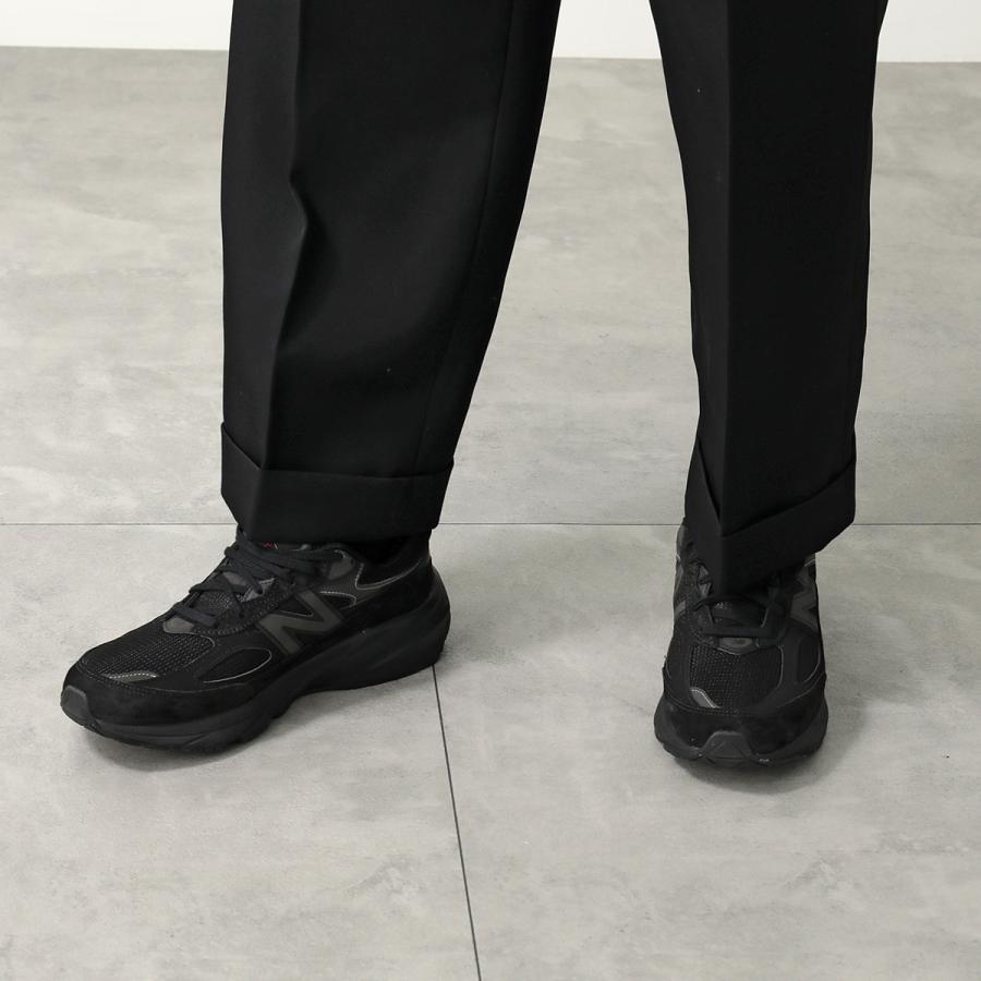 New Balance ニューバランス スニーカー Made in USA 990v6 U990BB6 メンズ メッシュ スニーカー スウェード 厚底 シューズ 靴 オールブラックの画像