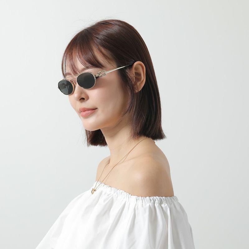 miu miu（ミュウミュウ） サングラス SMU 54Z レディース メタル