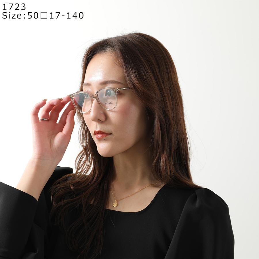 Prima CHANEL 伊達眼鏡 伊達メガネ メガネ 眼鏡 ネイビー シャネル – RECLO
