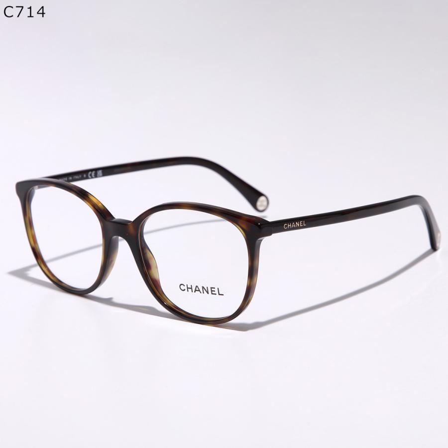 CHANEL（シャネル） メガネ 3432 レディース ボストン型 セルフレーム