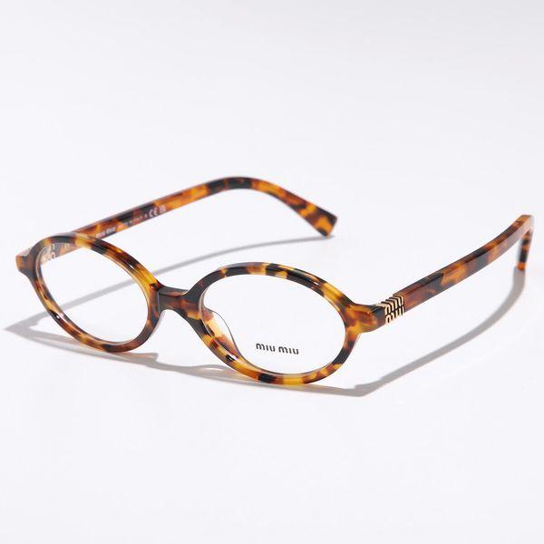 miu miu（ミュウミュウ） メガネ VMU 01X レディース オーバル型 セル