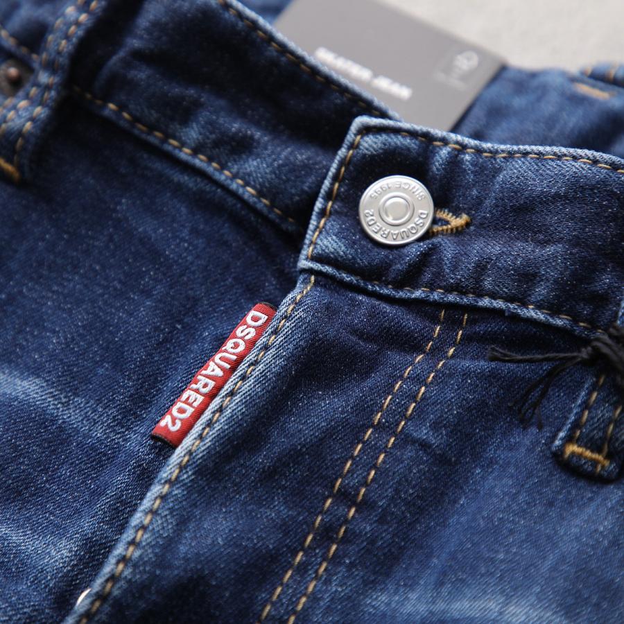【美品】ディースクエアード　スキニーパンツ　スケータージーン　デニム　ストレッチ DSQUARED2 ディースクエアード ジーンズ Skater Jean スケーター