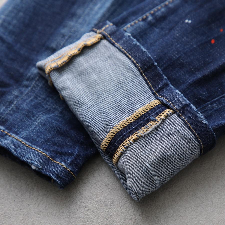 DSQUARED2 ディースクエアード ジーンズ Tidy Biker Jean タイディ バイカー S74LB1735 S30664 メンズ デニムパンツ スキニー スリム ストレッチ 470の画像