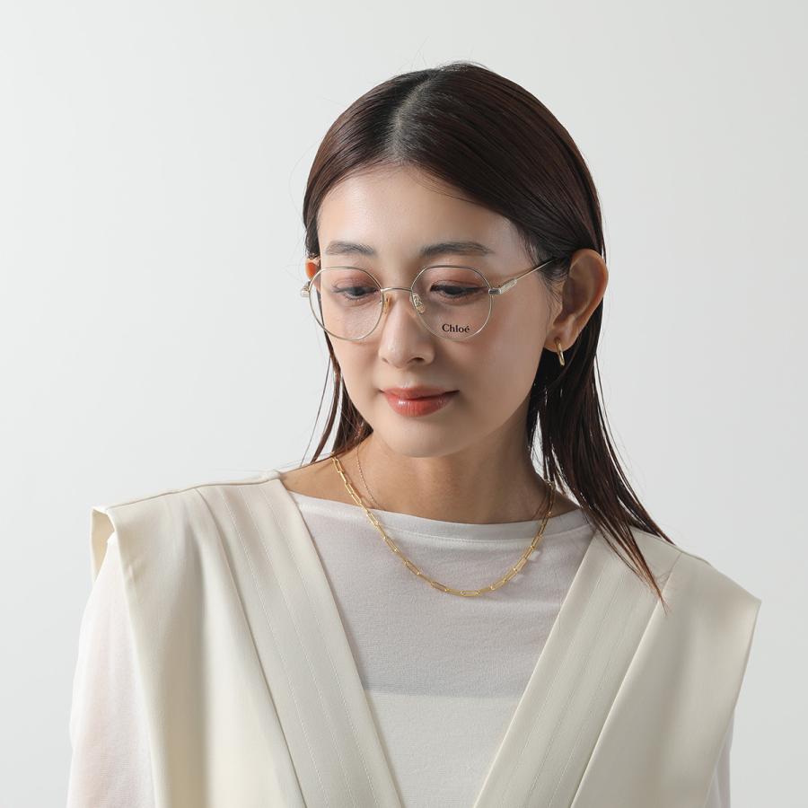 クロエ★女性向オーバル型高級メガネフレーム52mmサイズ★CE-7002WG クロエ☆女性向オーバル型高級メガネフレーム52mmサイズ☆CE