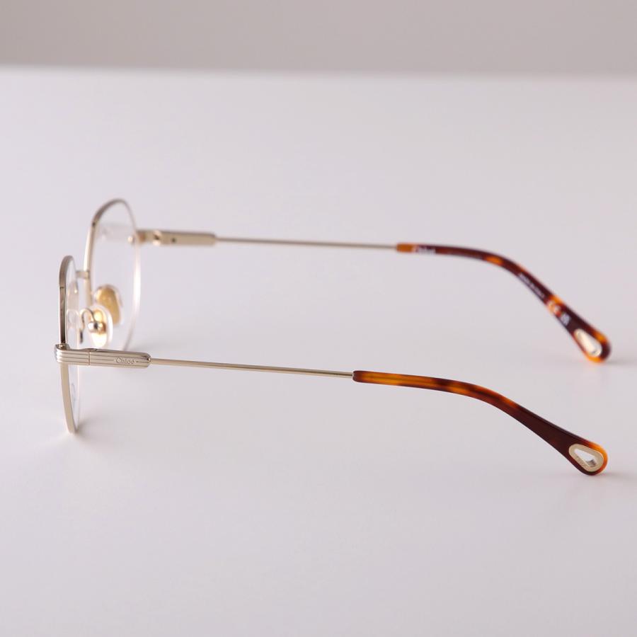 Chloe（クロエ） メガネ CH0137O レディース ボストン型 メタル