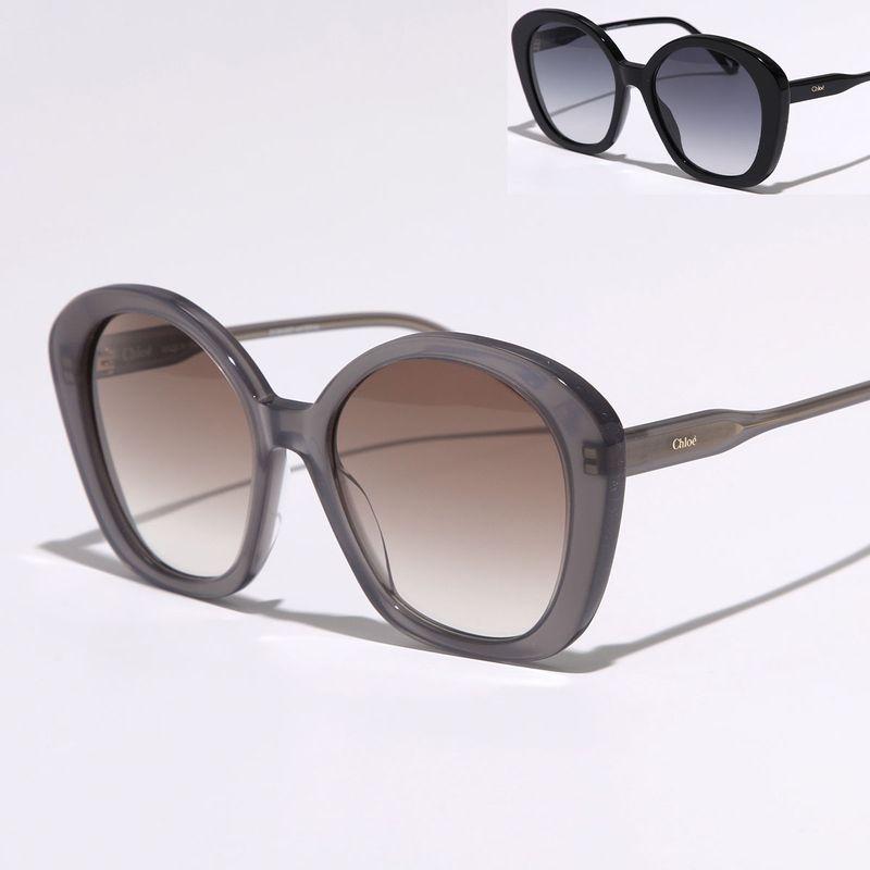 Chloe（クロエ） サングラス CH0081S レディース バタフライ型 セル