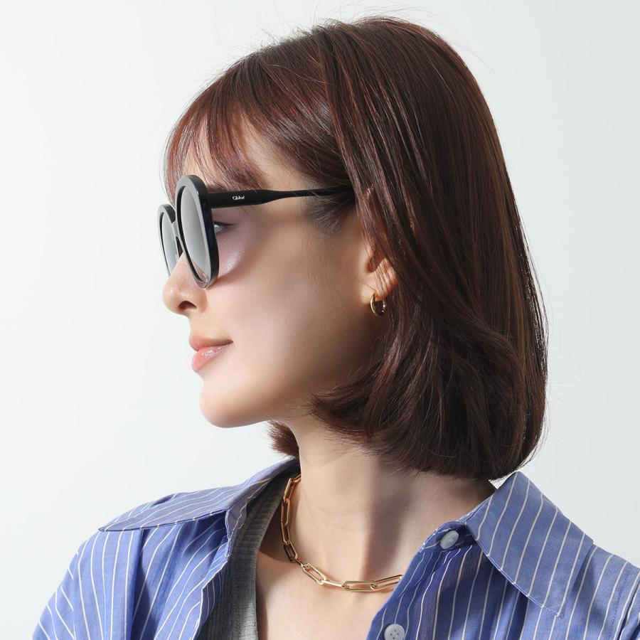 Chloe（クロエ） サングラス CH0081S レディース バタフライ型 セル