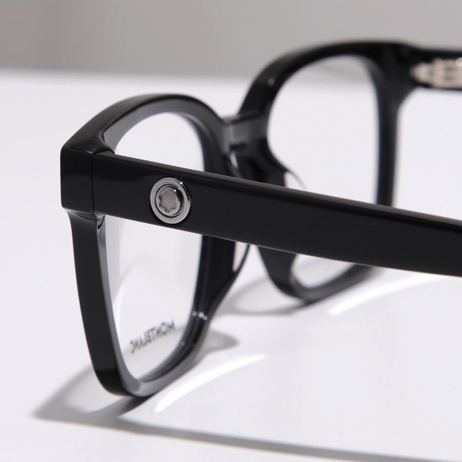 MONTBLANC（モンブラン） メガネ MB0180OK メンズ ウェリントン型 セル