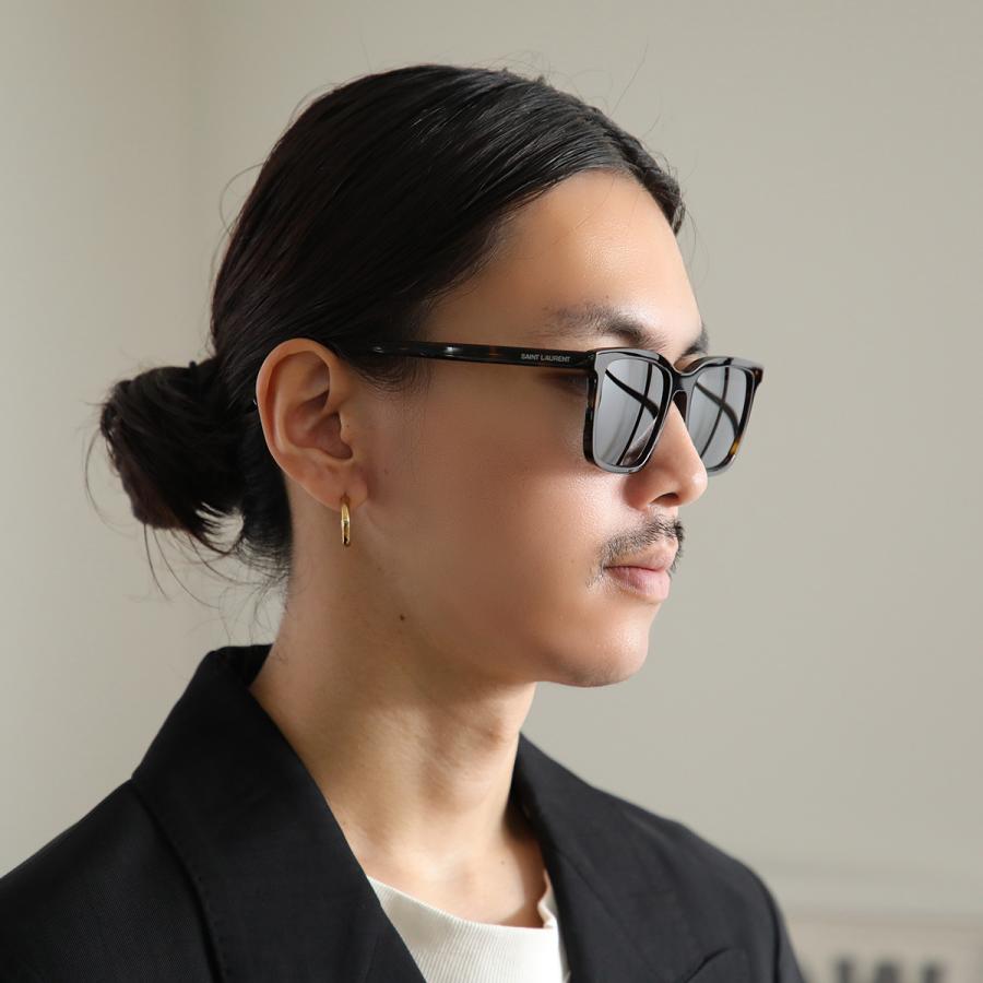 国内正規品 サンローラン SL566K SLIM 002 サングラス ハバナ SAINT LAURENT - 国内正規品 サンローラン SL566K SLIM 002 サングラス