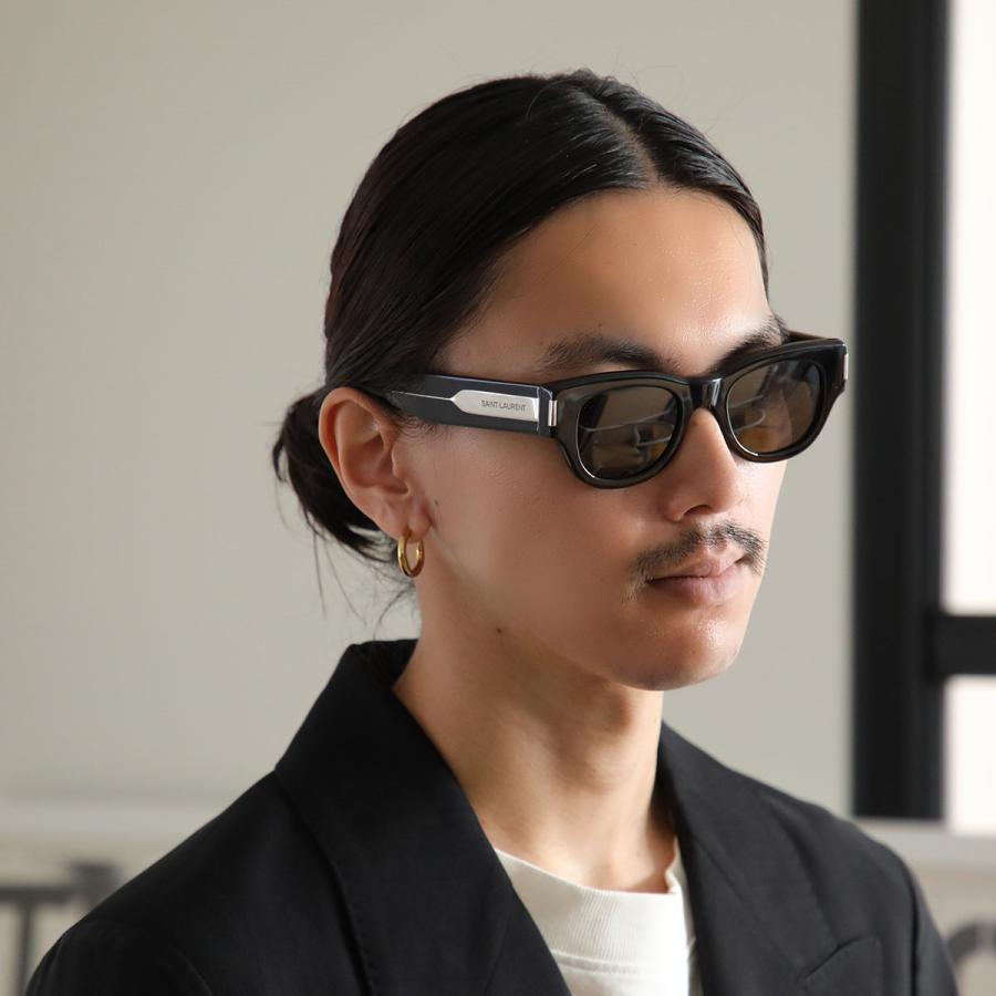 SAINT LAURENT サンローラン サングラス SL 573 メンズ キャットアイ型