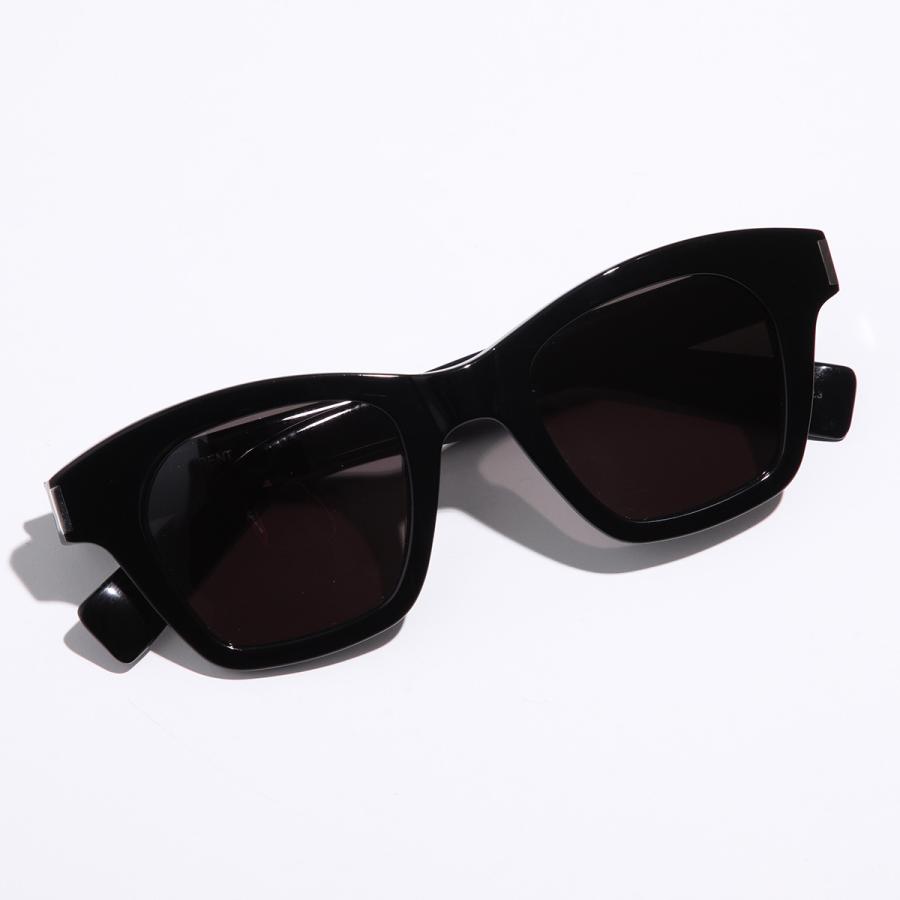 SAINT LAURENT ブラックサングラス SAINT LAURENT サンローラン サングラス SL 592 メンズ ウェリントン型