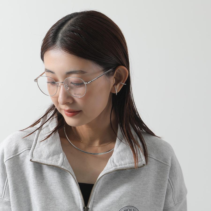 SAINT LAURENT サンローラン メガネ SL 647/F メンズ ボストン型