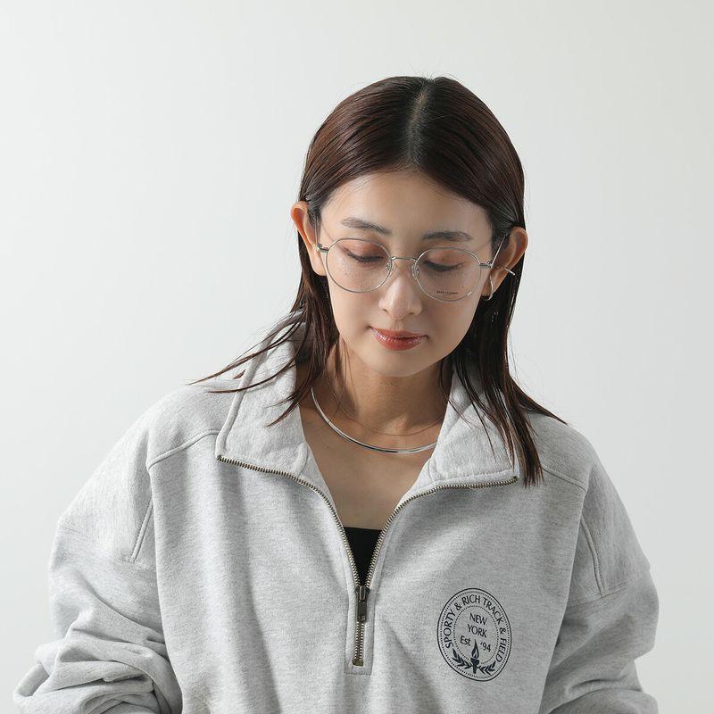 SAINT LAURENT サンローラン メガネ SL 647/F レディース ボストン型