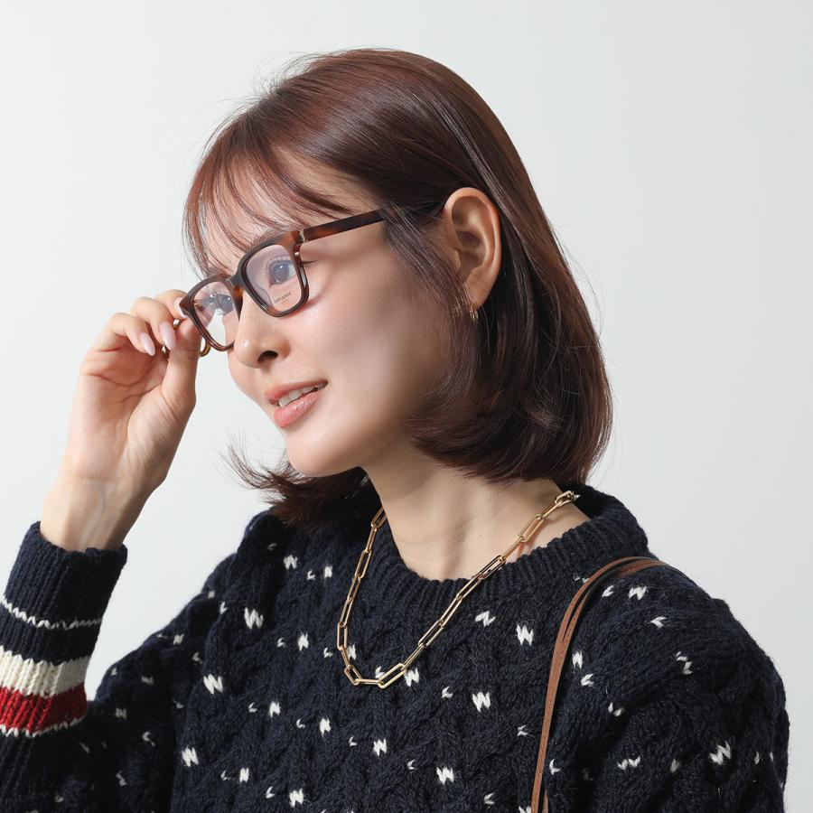 SAINT LAURENT サンローラン メガネ SL M110 レディース スクエア型