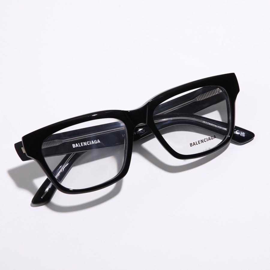 む*ぅ様 BALENCIAGA メガネ ウェリントン型 BALENCIAGA (バレンシアガ) ロゴ ウェリントン サングラス BC0215SA003
