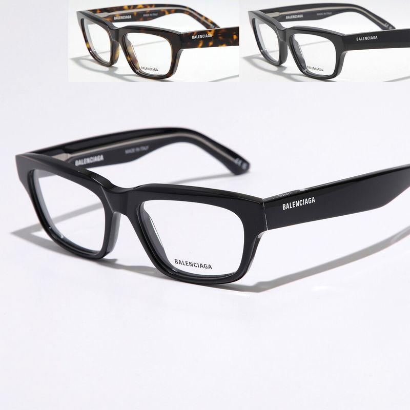 BALENCIAGA（バレンシアガ） メガネ BB0344O メンズ スクエア型 セル