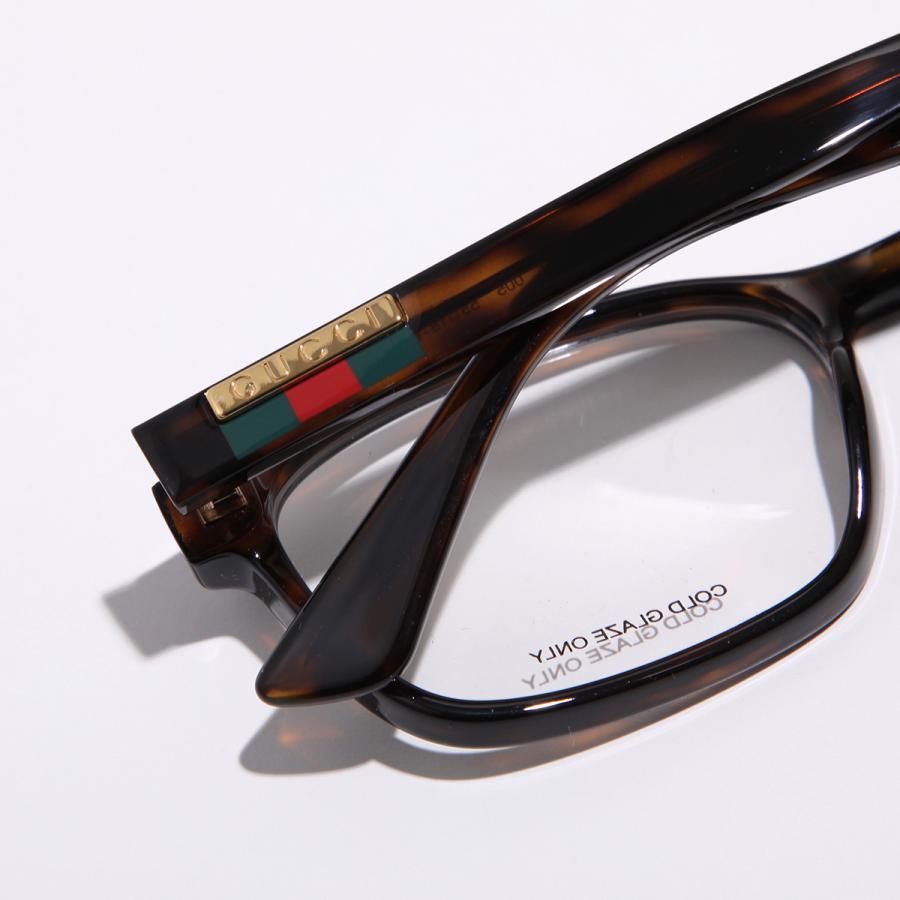 新品GUCCIグッチ伊達メガネ  サングラス GUCCI（グッチ） メガネ GG0749O メンズ スクエア型 フルリム セル
