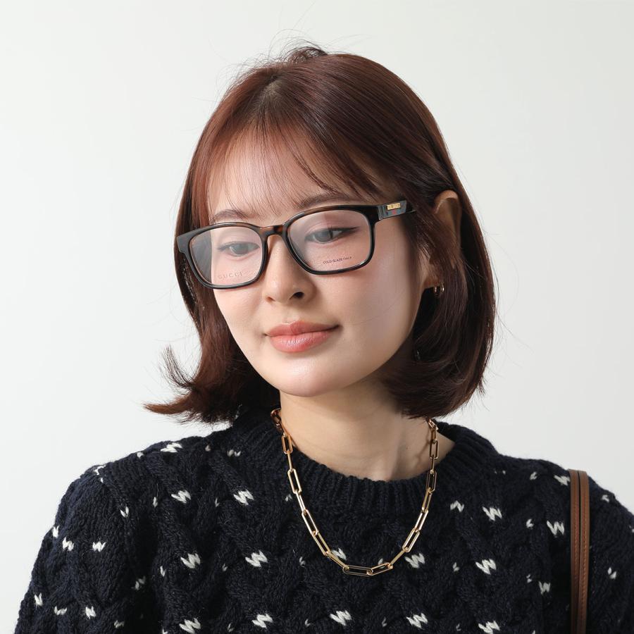 GUCCI（グッチ） メガネ GG0749O メンズ スクエア型 フルリム セル