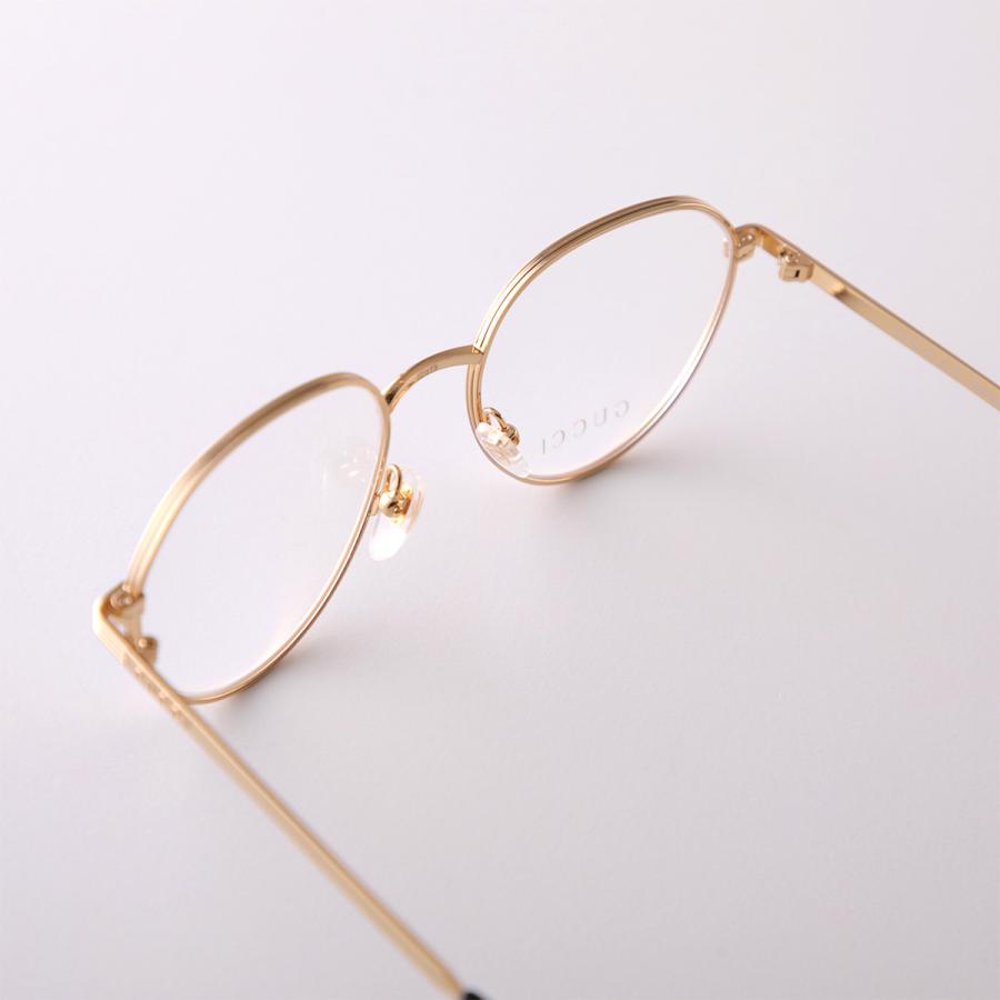 GUCCI（グッチ） メガネ GG1458O レディース ボストン型 メタル