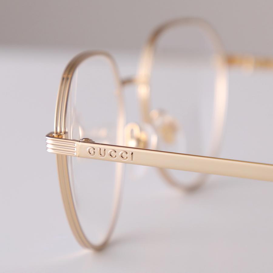 GUCCI（グッチ） メガネ GG1458O レディース ボストン型 メタル